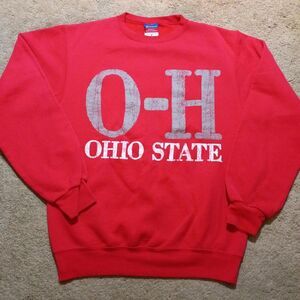 Vintage Champion 90s Ohio State Womens O H I O Sweatshirt Size S